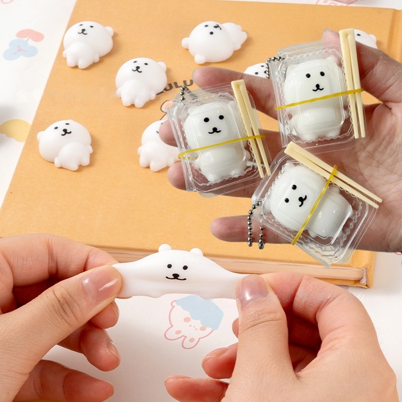 Party Favor Bag - Öğle Yemeği Kutusu Squishy ŞAKA Ayı