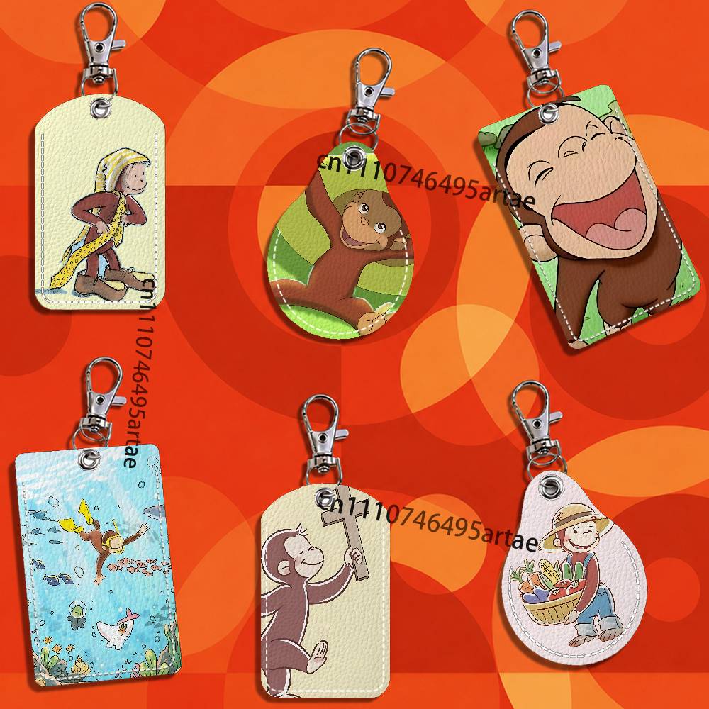 Party Favor Bag - Maymun Meraklı sevimli George Tutucu Kart