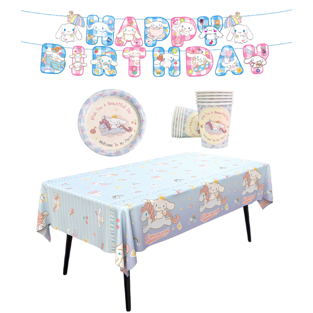 Table Cloth Disposable - Kuormi Doğum Günü Partisi Masa Örtüsü