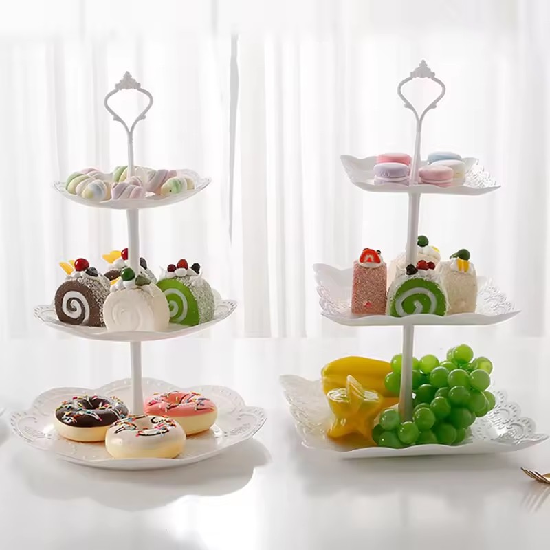 Cupcake Stand Tier - 3 katmanlı kek standı teşhir standı