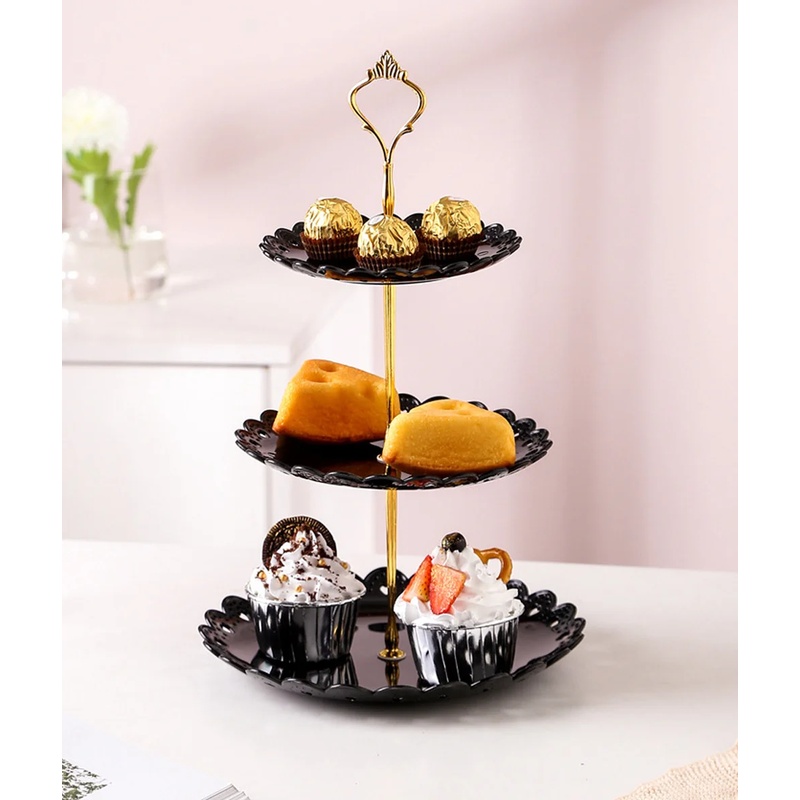 Cupcake Stand Tier - 3 Katlı Kek Standı Çok Amaçlı