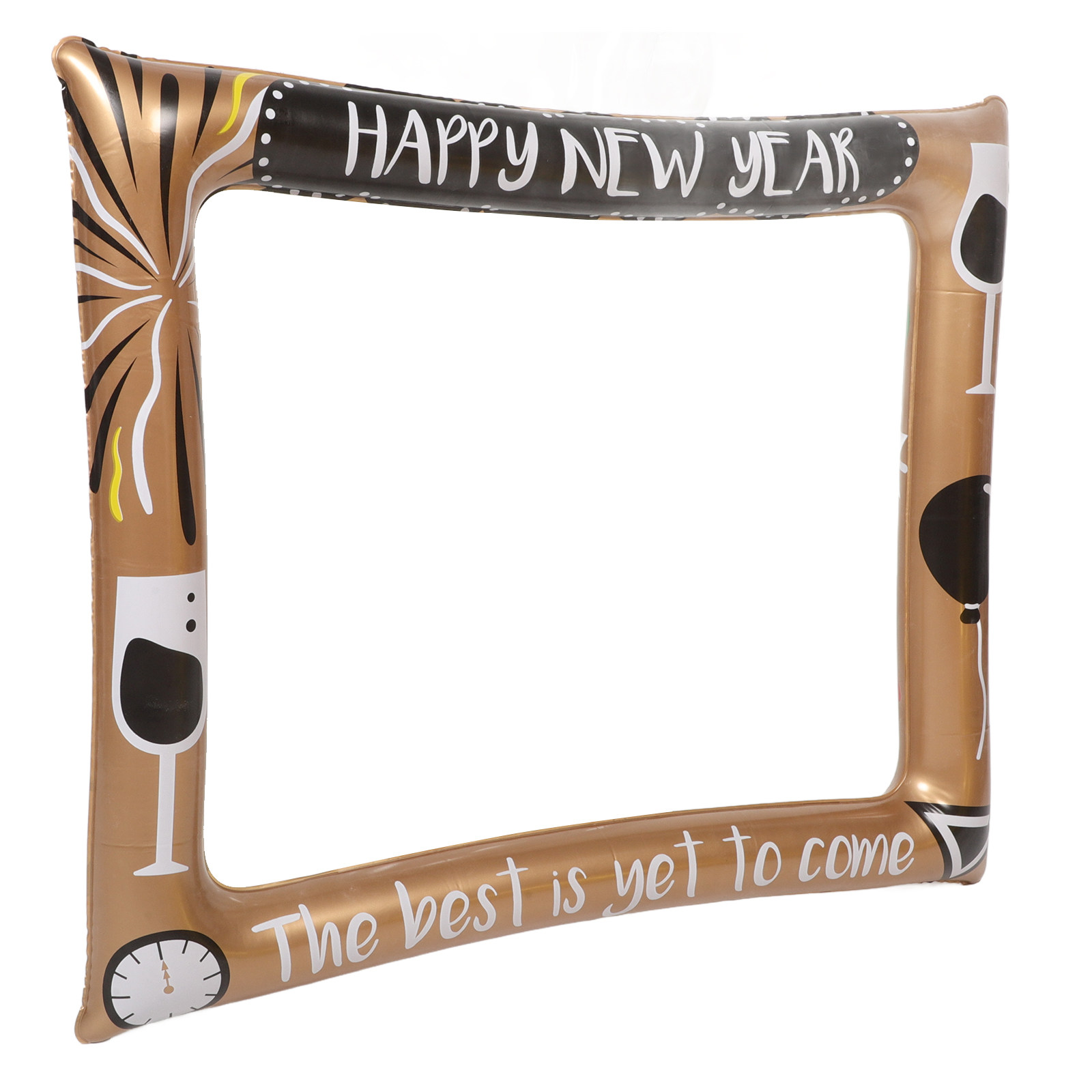 Photo Booth Frame - Şişirilebilir Mutlu Yeni Yıl Fotoğraf Çerçevesi