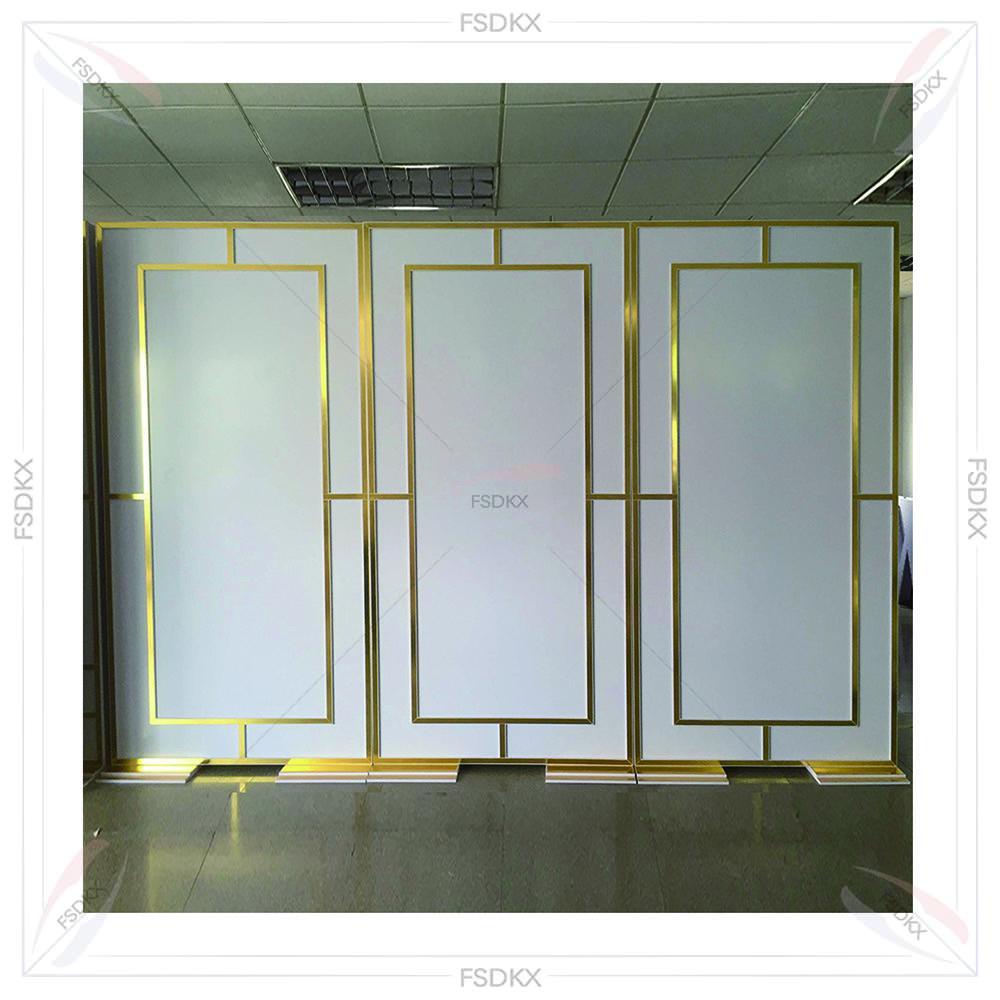 Event Party Supply Rental - Parlak Altın Parti Malzemeleri Fon Perdesi