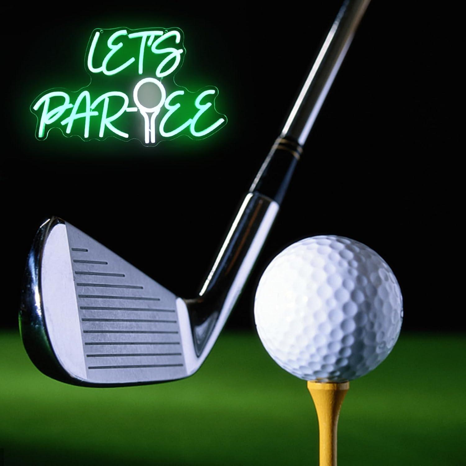 Let's Par Tee Neon Tabela Golf - Neon Sign Party incelemesi ve fiyatı