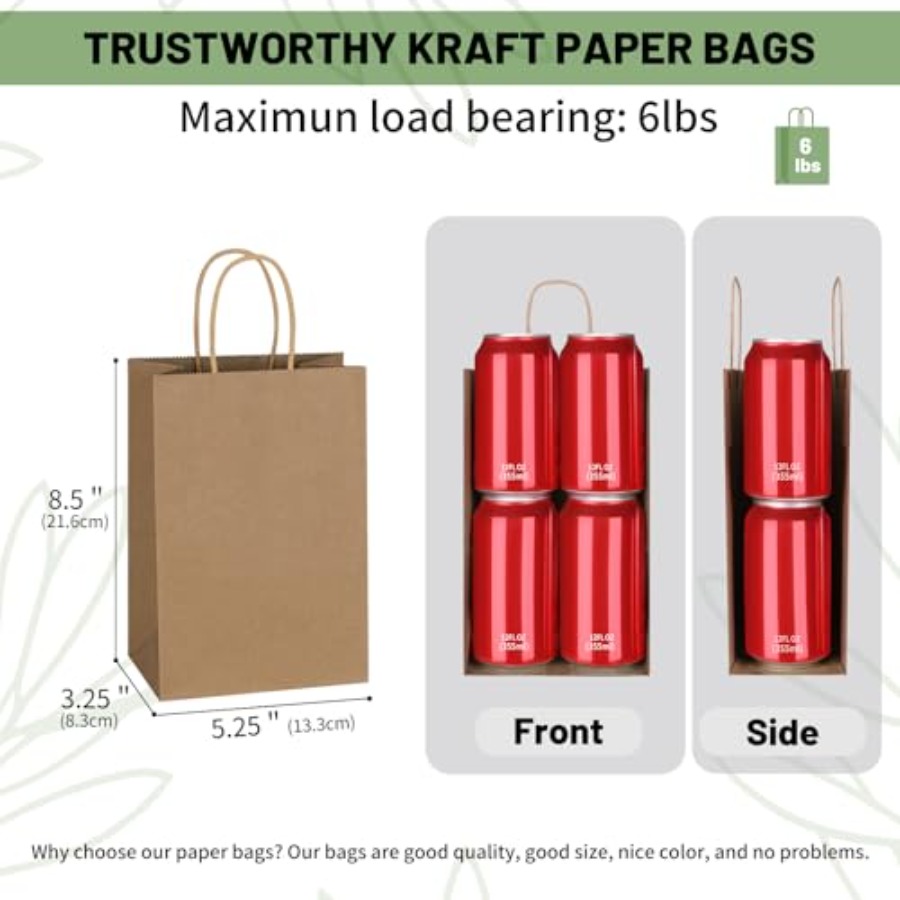 300 Paket 5.25x3.25x8.5 İnç Dü - Party Favor Bag incelemesi ve fiyatı