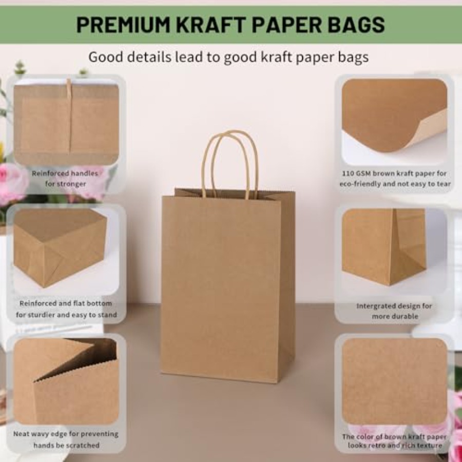 300 Paket 5.25x3.25x8.5 İnç Dü - Party Favor Bag incelemesi ve fiyatı