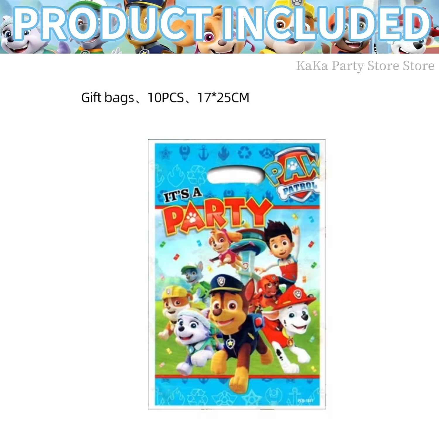 PAW Patrol Doğum Günü Partisi  - Party Favor Bag incelemesi ve fiyatı