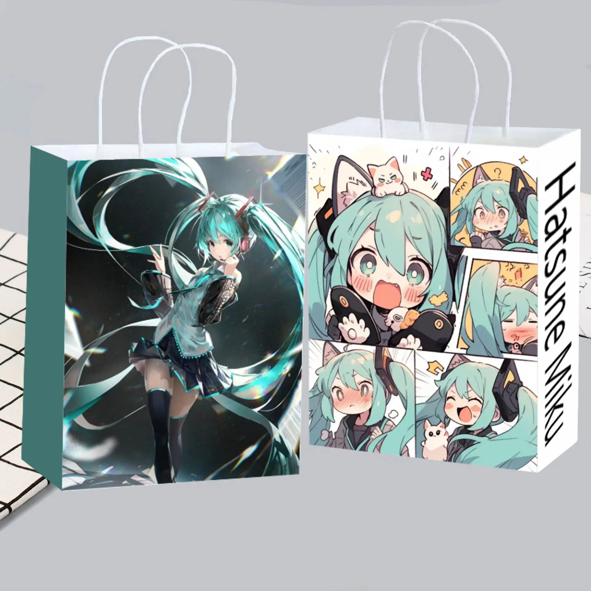 Sevimli Anime Hatsune Miku Kağ - Party Favor Bag incelemesi ve fiyatı