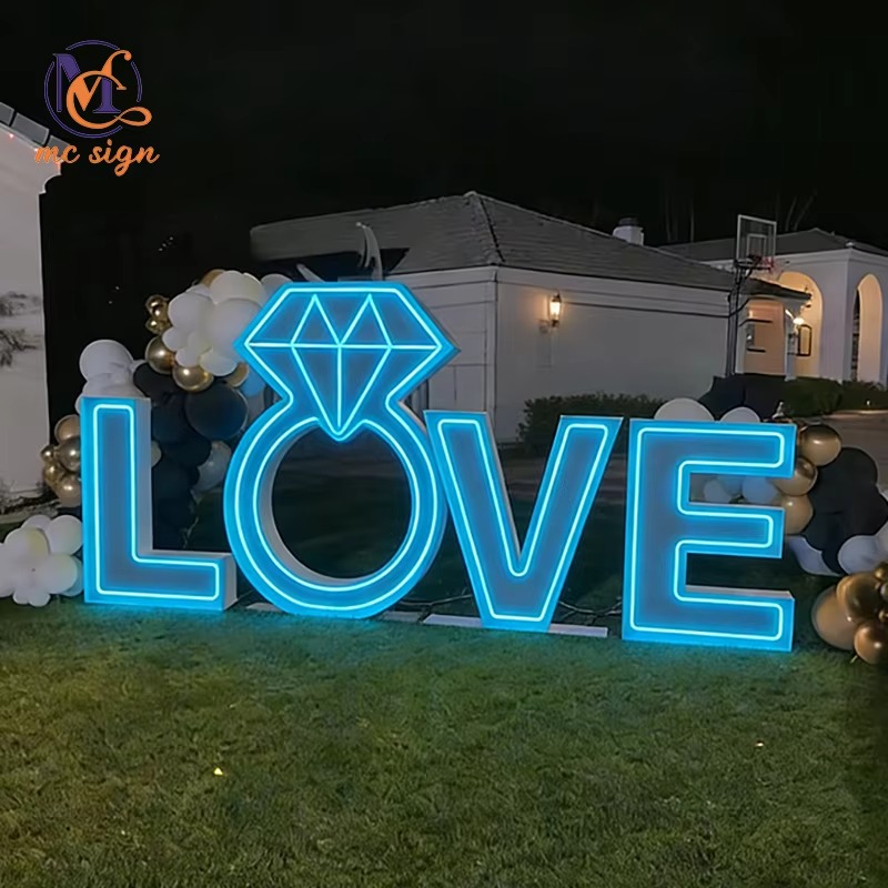 Bağımsız LED Tabela 4ft Marque - Event Party Supply Rental incelemesi ve fiyatı
