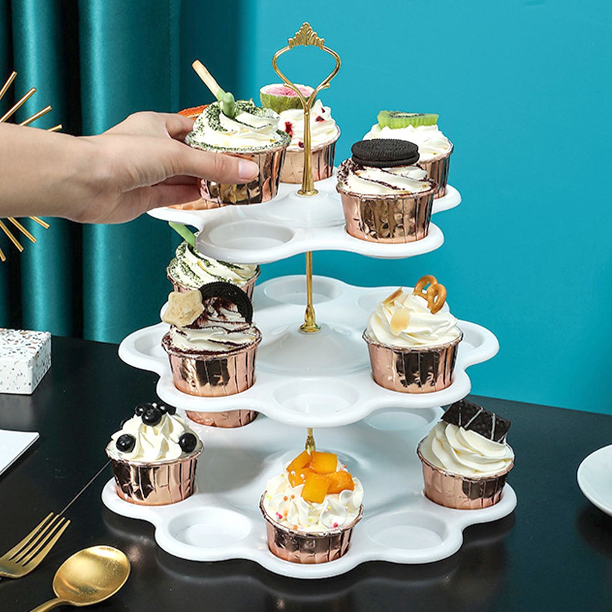 Ayrılabilir kek standı avrupa  - Cupcake Stand Tier incelemesi ve fiyatı