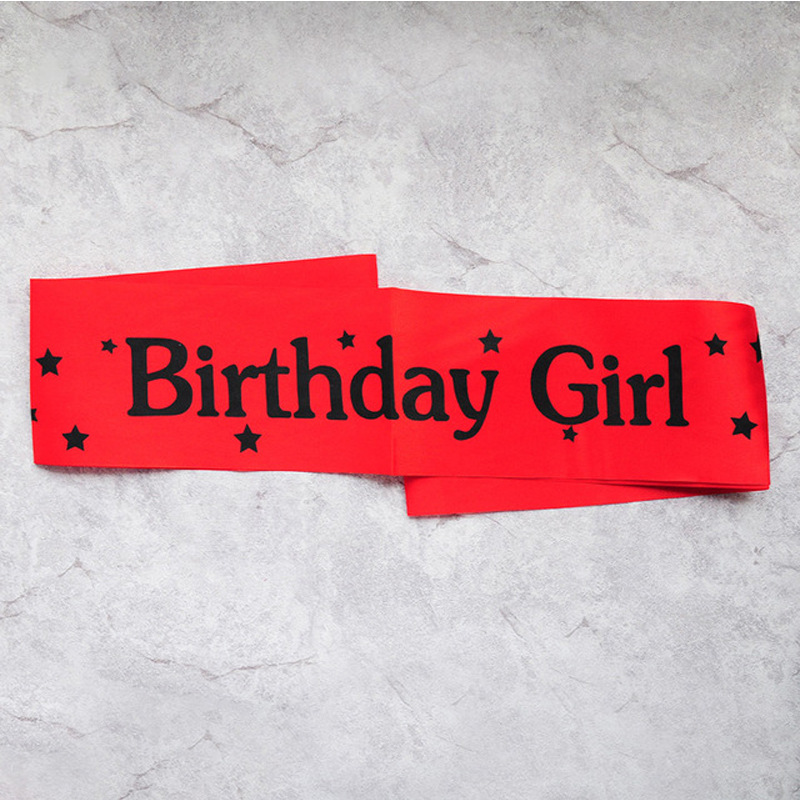 Doğum günü Kız Kurdeleler Omuz - Birthday Sash Glitter incelemesi ve fiyatı