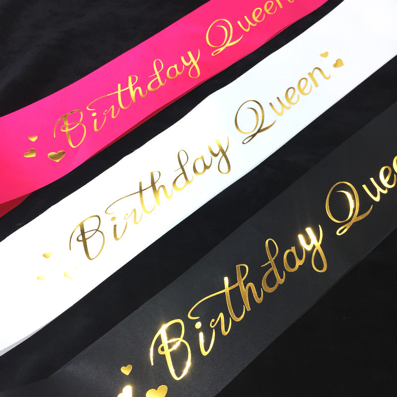 Doğum günü Kız Kurdeleler Omuz - Birthday Sash Glitter incelemesi ve fiyatı