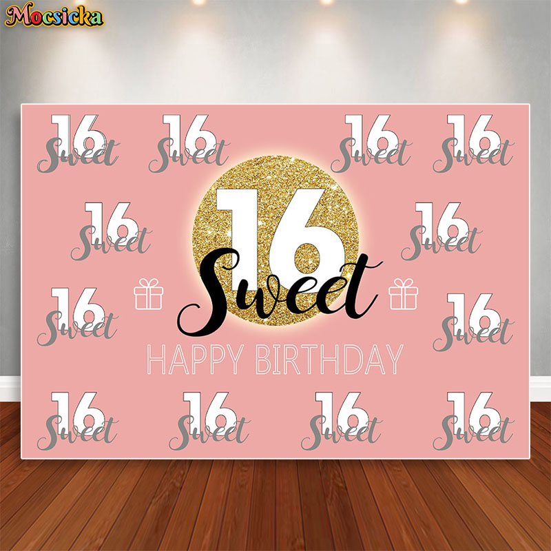 Mocsicka Tatlı 16 Doğum Günü Z - Dessert Table Backdrop incelemesi ve fiyatı