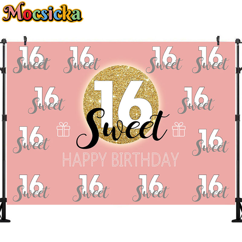 Mocsicka Tatlı 16 Doğum Günü Z - Dessert Table Backdrop incelemesi ve fiyatı