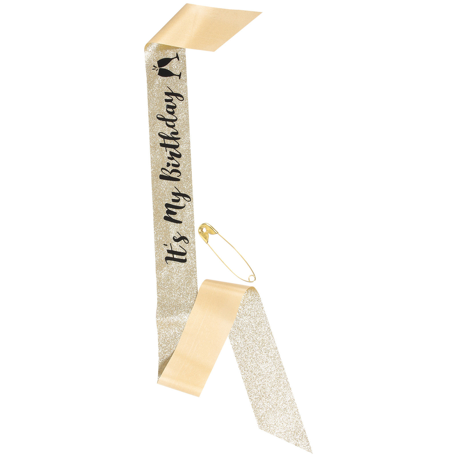 1 Adet Parlak Simli Kumaş Doğu - Birthday Sash Glitter incelemesi ve fiyatı