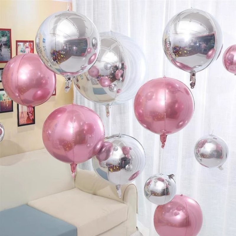 5 adet 10 18 22 inç 4D yuvarla - Party Event Supply Store incelemesi ve fiyatı