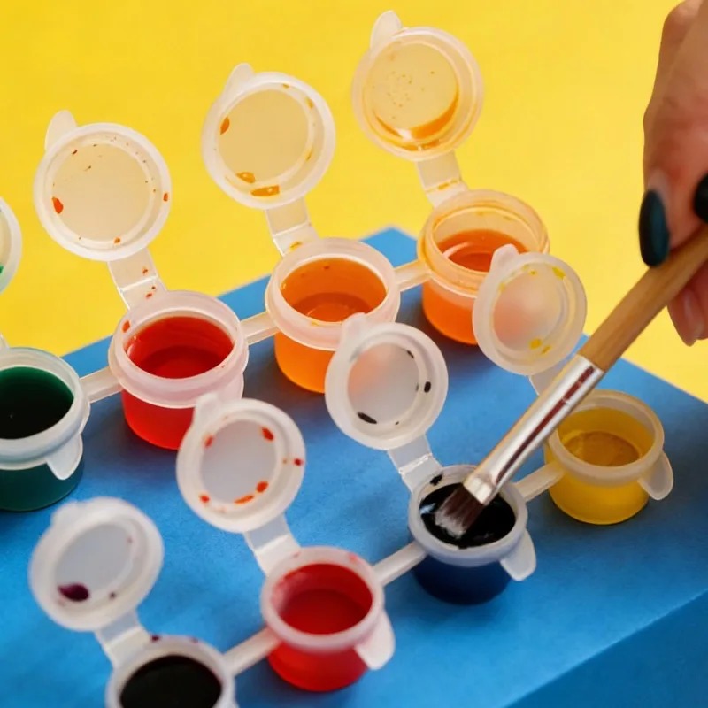 10/30/50 adet boş boya kapları - Plastic Cup 50Pcs incelemesi ve fiyatı