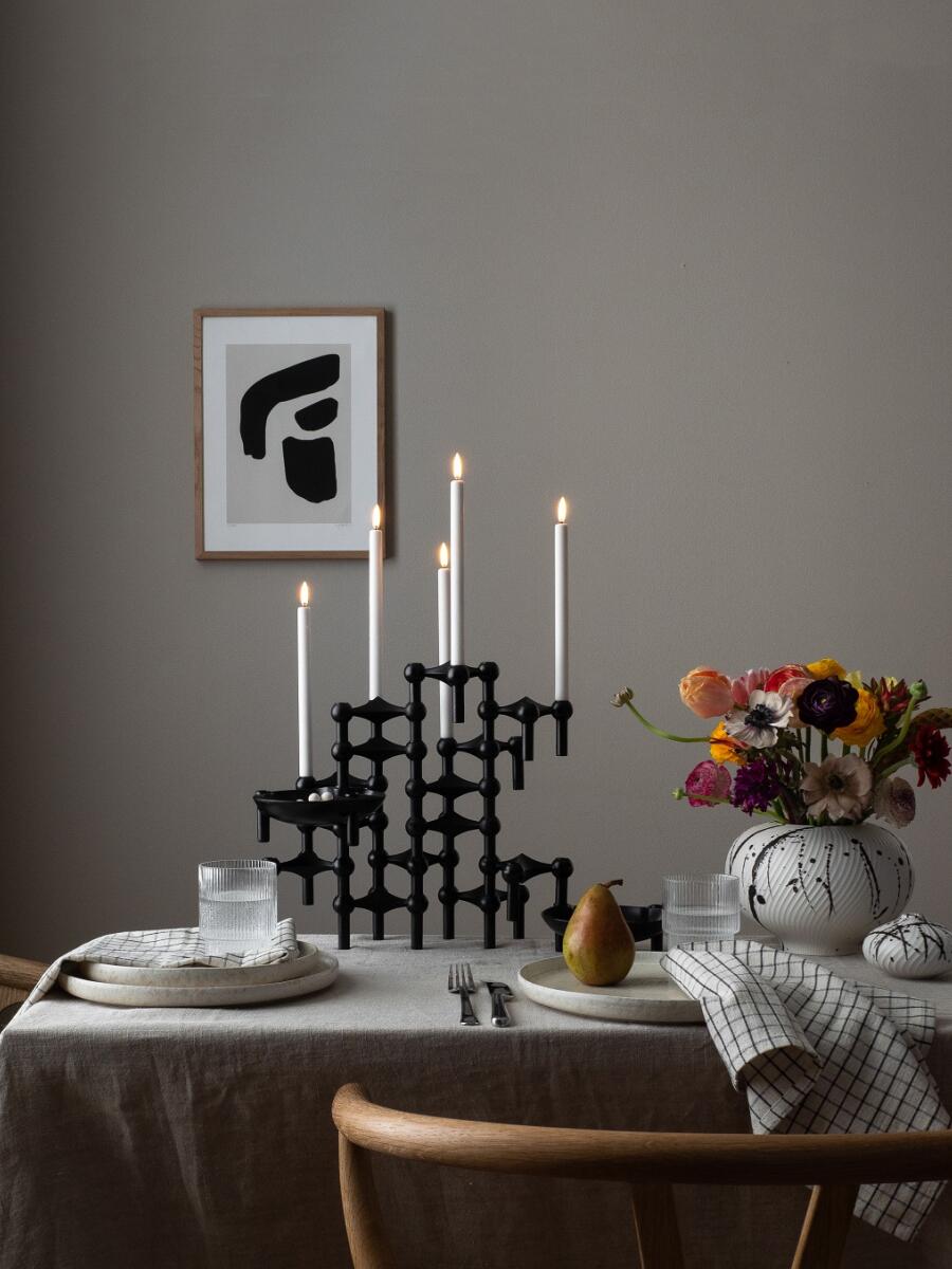 Metal Moleküler Yapı Mumluk Si - Centerpiece Stick incelemesi ve fiyatı