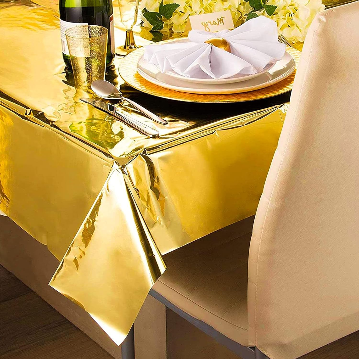 137cm * 183cm gül altın şerit  - Table Cloth Disposable incelemesi ve fiyatı