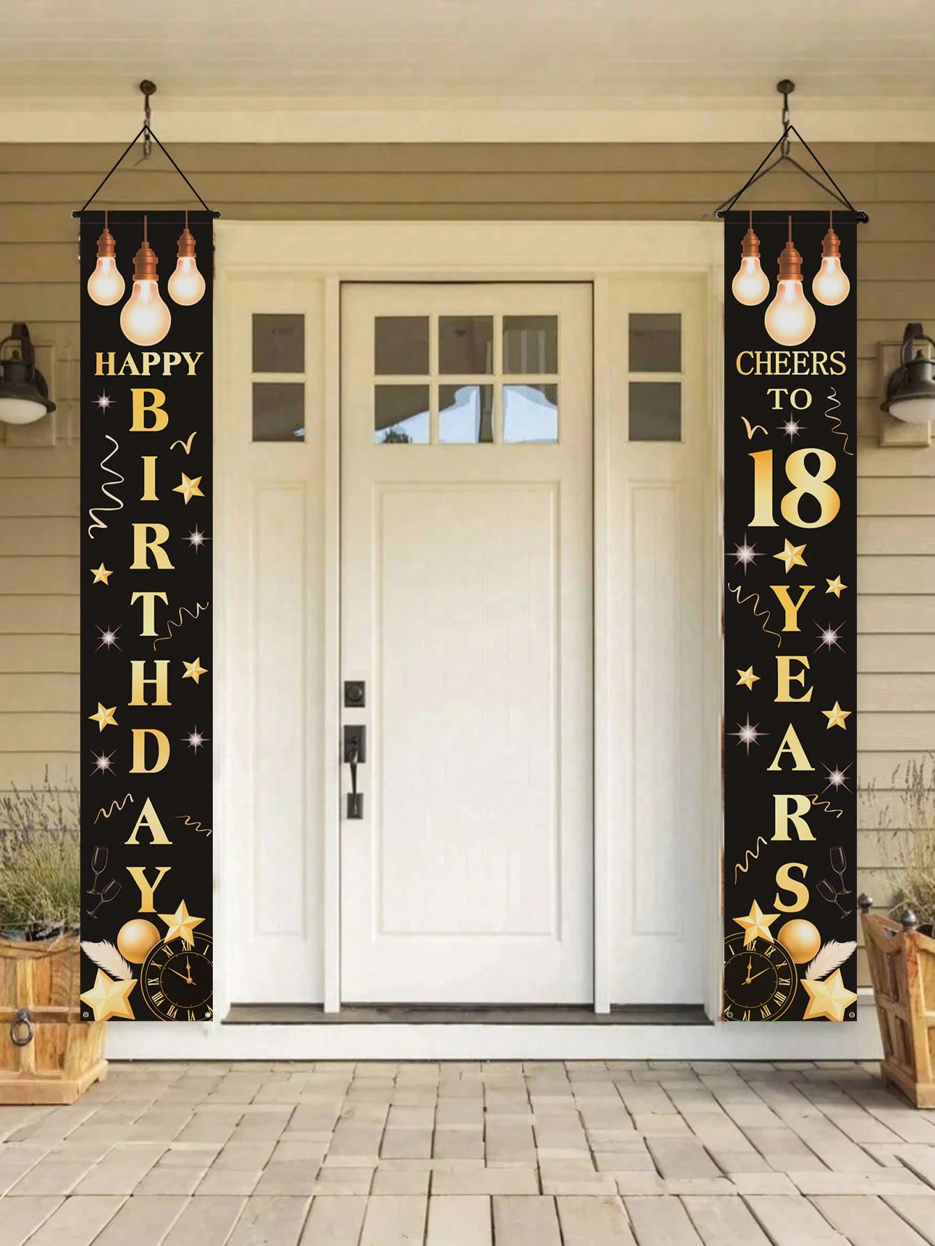 1 Çift 18. Doğum Günü Kutlama  - Party Banner Gold incelemesi ve fiyatı