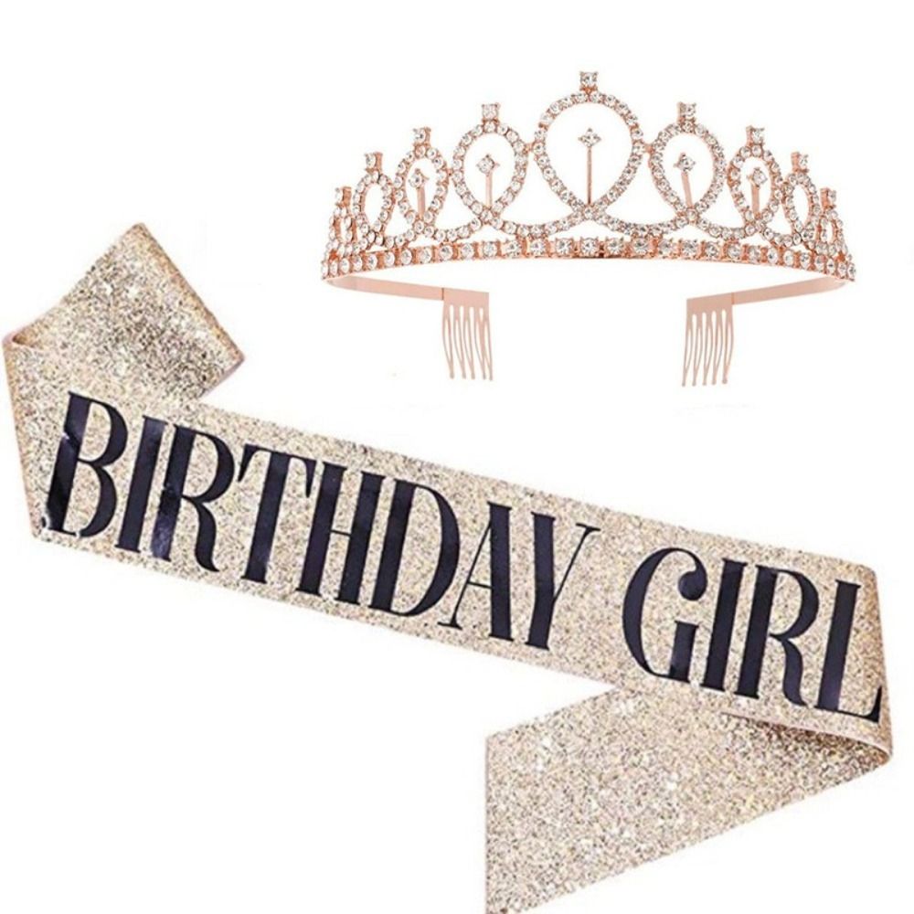 2 adet/takım yeni Glitter doğu - Birthday Sash Glitter incelemesi ve fiyatı