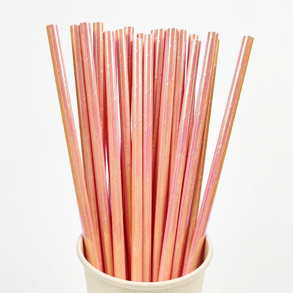 25 adet sedefli bronzlaşmaya k - Paper Straw Color incelemesi ve fiyatı