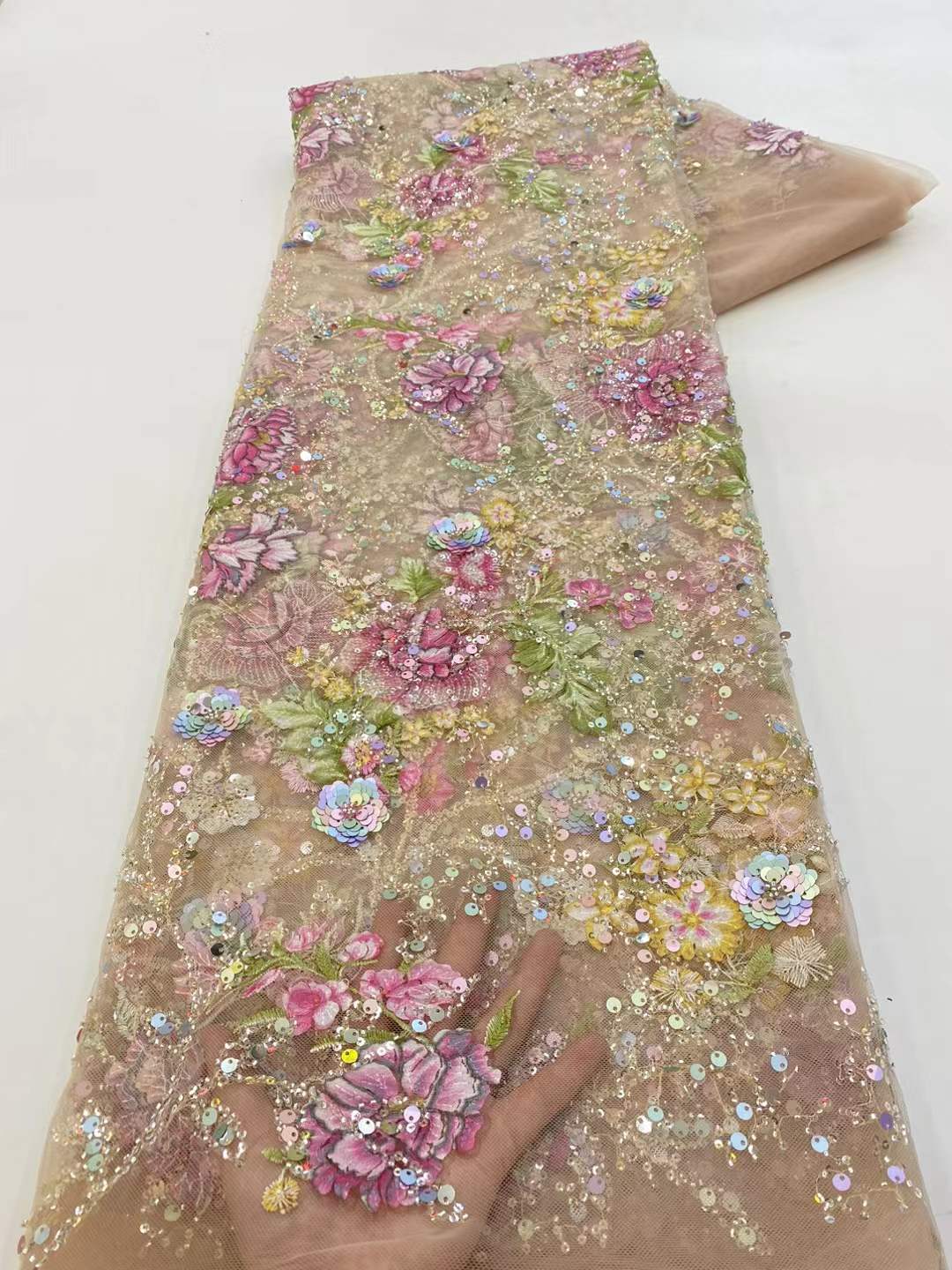 Afrika Dantel Kumaş 2026 Yükse - Glitter Tablecloth incelemesi ve fiyatı