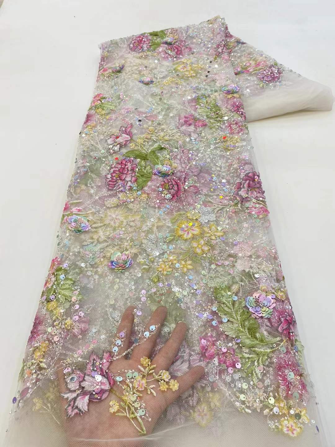 Afrika Dantel Kumaş 2026 Yükse - Glitter Tablecloth incelemesi ve fiyatı