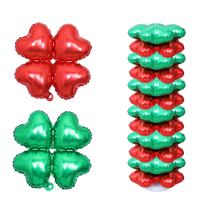 10 adet 18 inç 4 Yaprakları Çi - Balloon Arch Kit incelemesi ve fiyatı