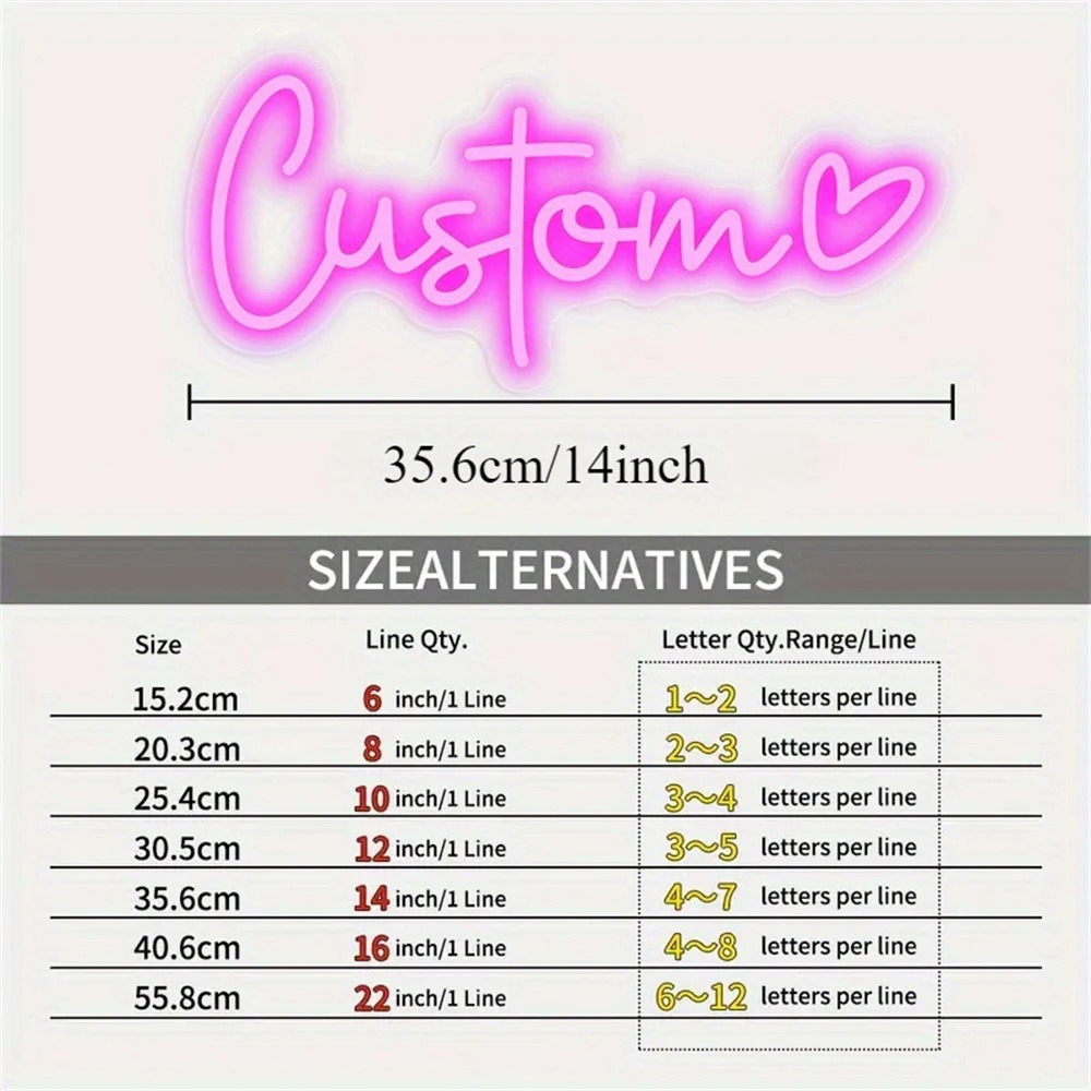 Özel LED Neon Burcu Kalp USB P - Neon Sign Party incelemesi ve fiyatı