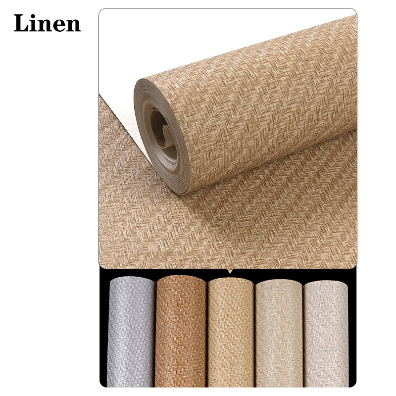 Keten Dokuma Duvar Kağıdı Kend - Paper Straw Color incelemesi ve fiyatı