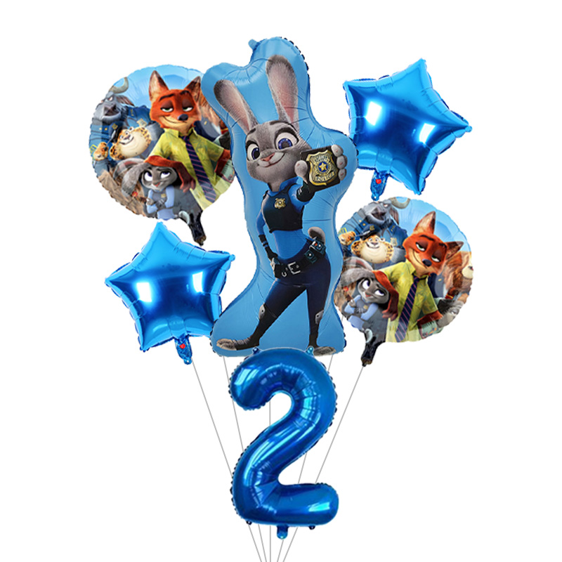 Zootopia Hayvan Karikatür Balo - Balloon Arch Kit incelemesi ve fiyatı