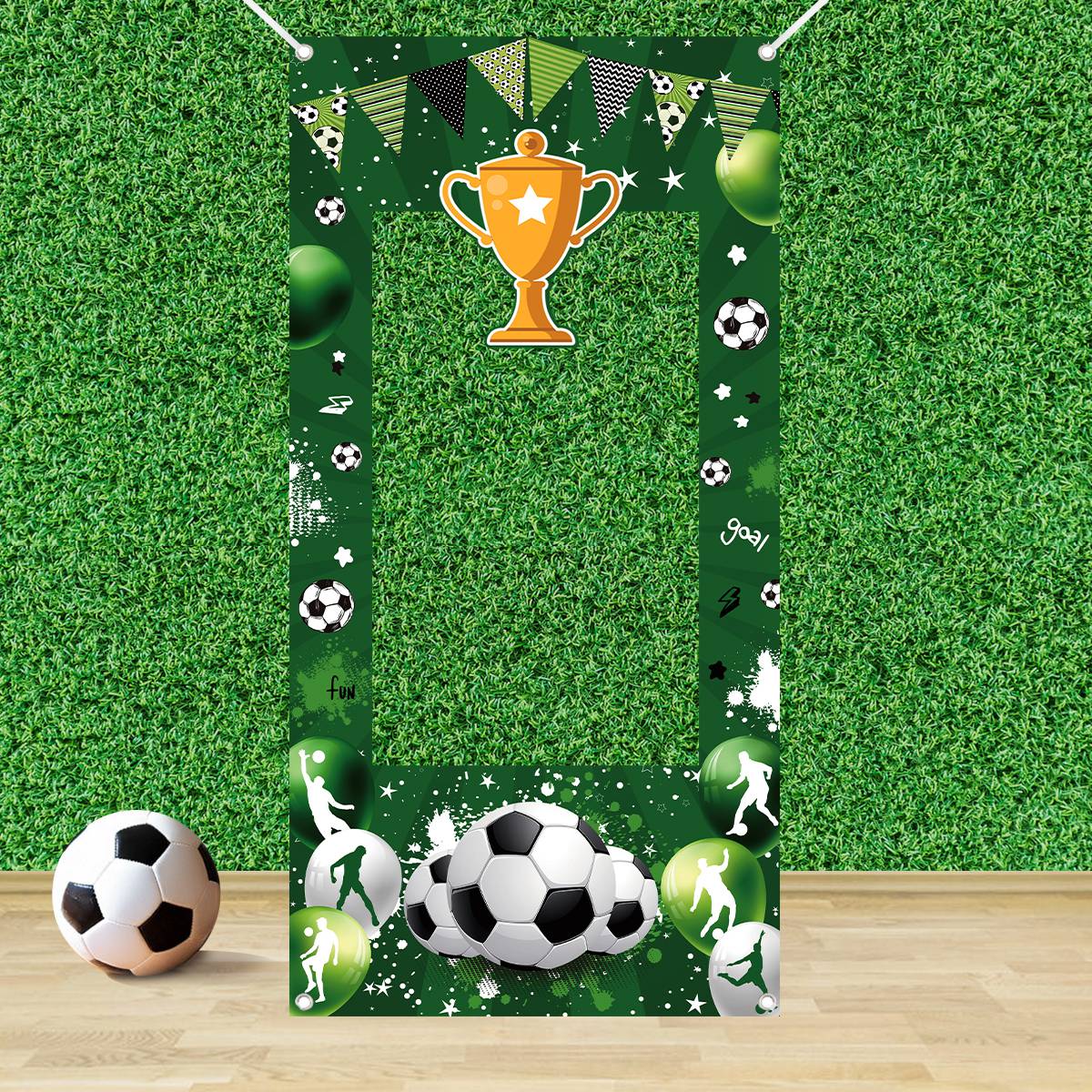 1 adet Yeşil Futbol Dekoratif  - Photo Booth Frame incelemesi ve fiyatı