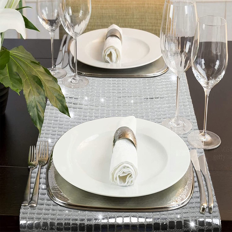 Parlak Ayna Altın/Gümüş Folyo  - Glitter Tablecloth incelemesi ve fiyatı