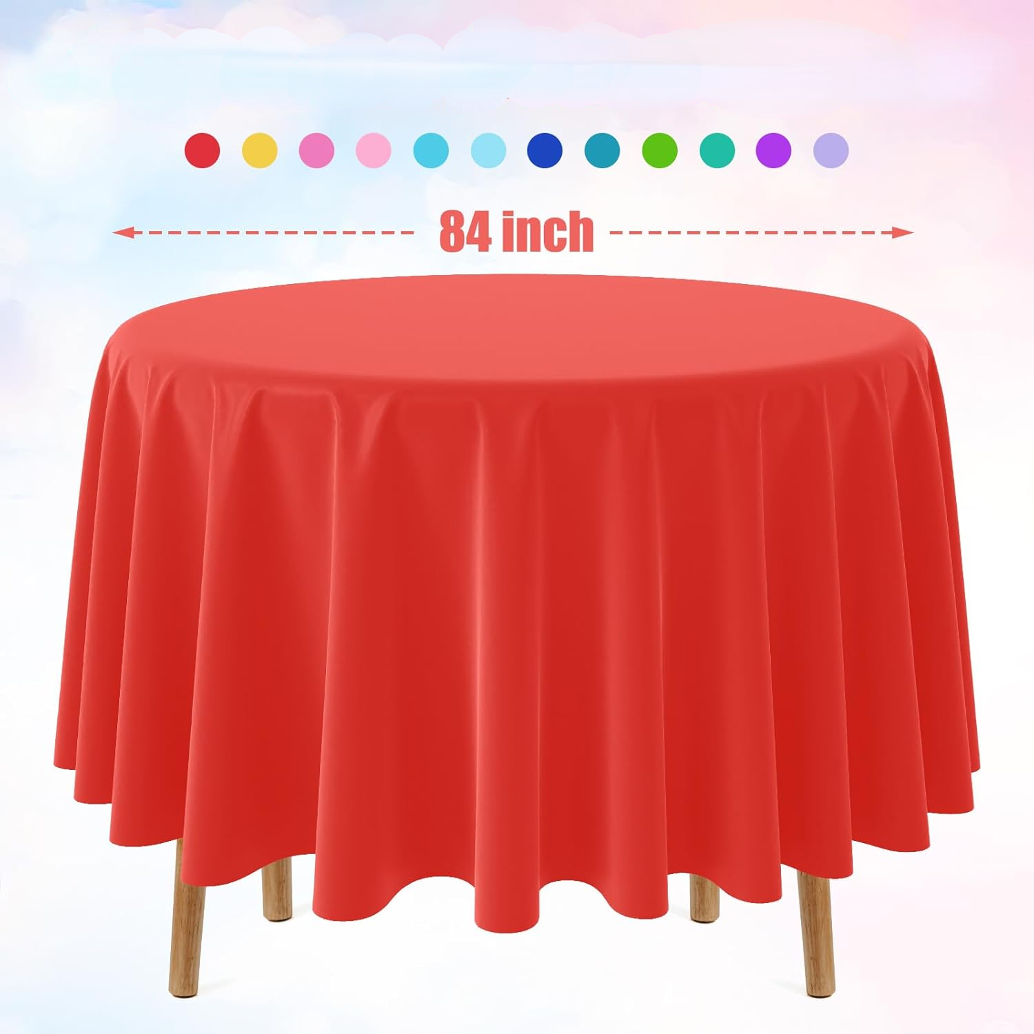 Tek kullanımlık yuvarlak düz r - Table Cloth Disposable incelemesi ve fiyatı