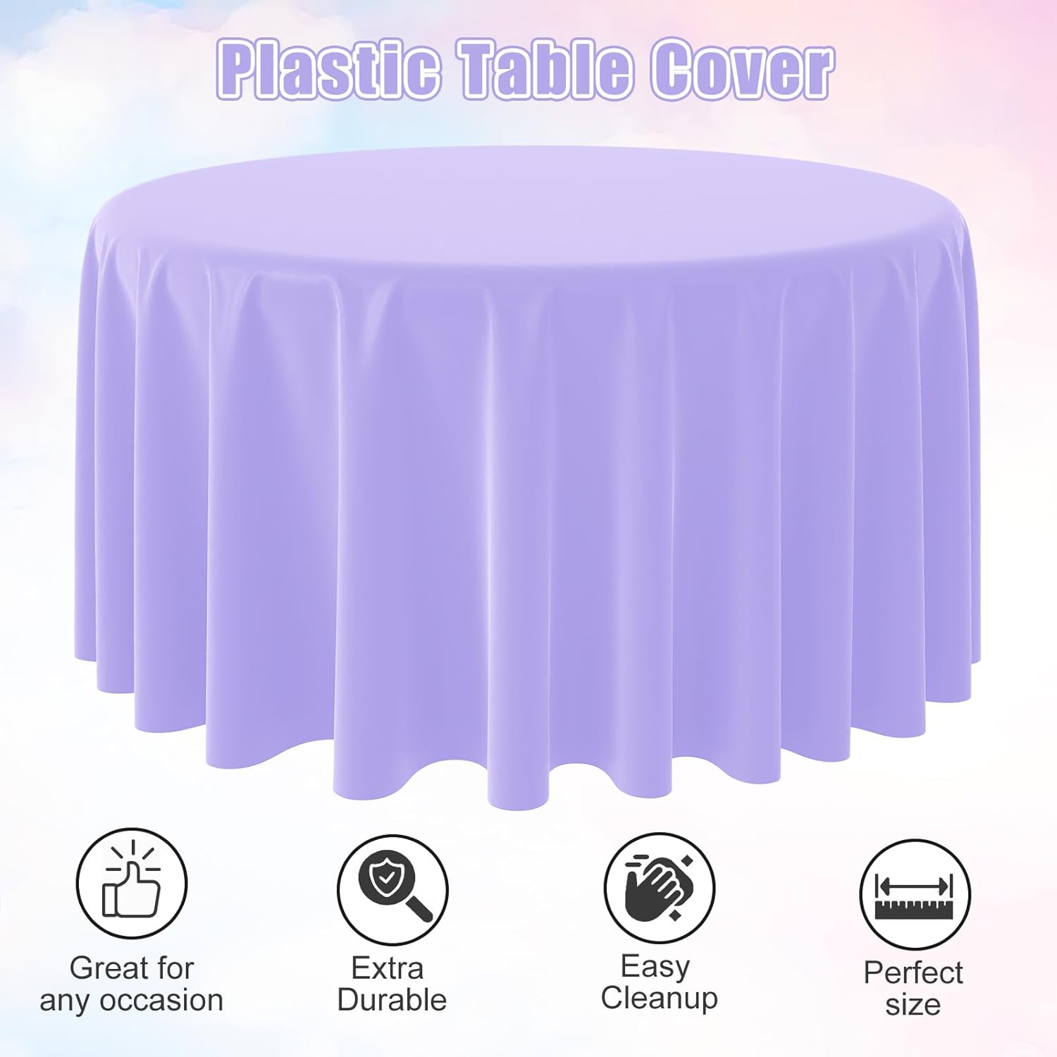 Tek kullanımlık yuvarlak düz r - Table Cloth Disposable incelemesi ve fiyatı