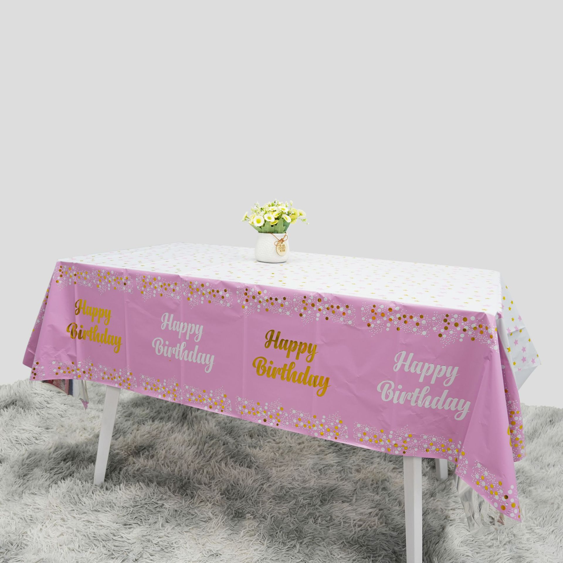 Doğum günü tek kullanımlık mas - Table Cloth Disposable incelemesi ve fiyatı