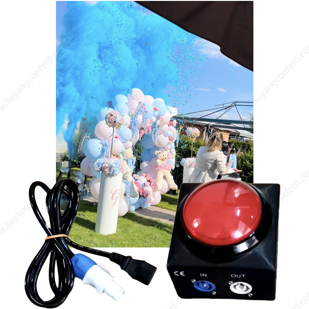 Cinsiyet Açıklama Kırmızı Düğm - Confetti Cannon Tube incelemesi ve fiyatı