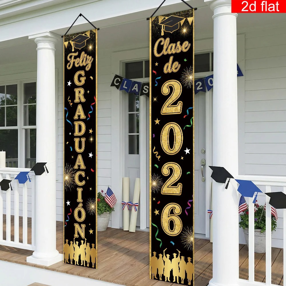 Feliz Graduacion 2026 Sınıfı M - Party Banner Gold incelemesi ve fiyatı