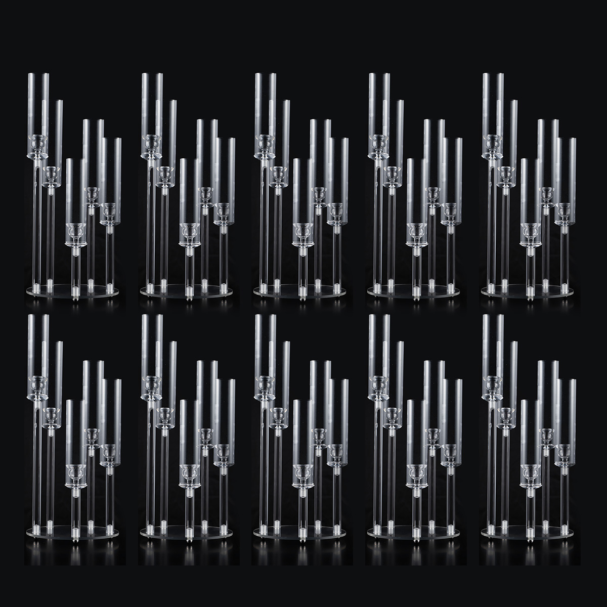 Şeffaf Akrilik 5 Kollu Şamdanl - Centerpiece Stick incelemesi ve fiyatı